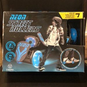 Neon Street Rollers for Kids. Skate, Glide, Dance.